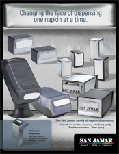 San Jamar Napkin Dispensers Sell Sheet